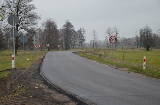 Odcinek drogi gminnej relacja Treblinka – Grądy